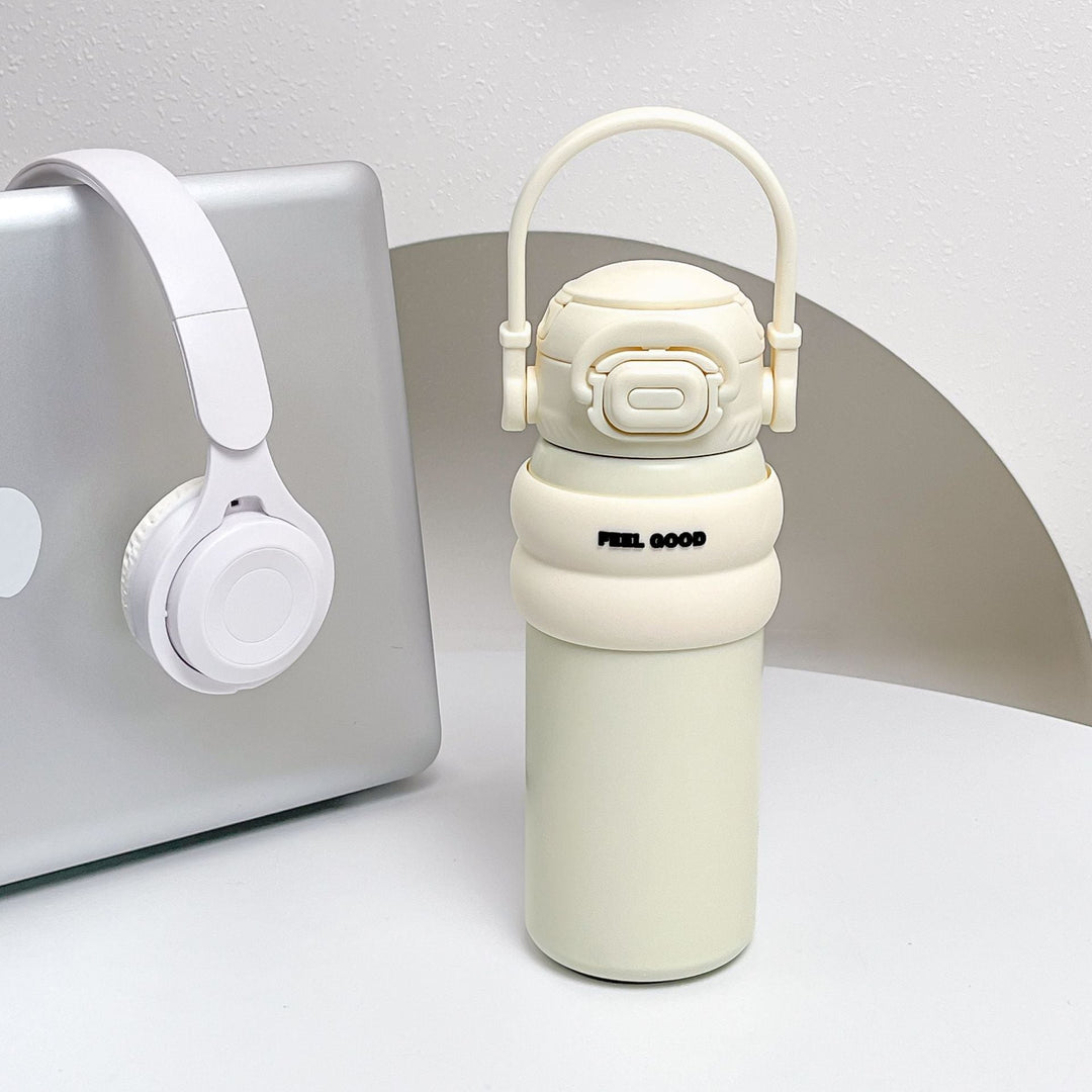 Damen Isolierte Wasserflasche mit Ergonomischem Tragegriff 4