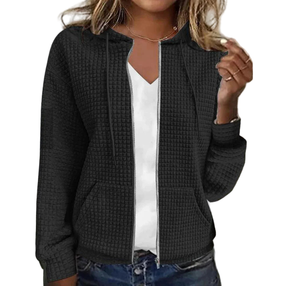 Damen Jacke Kariert Modern 0