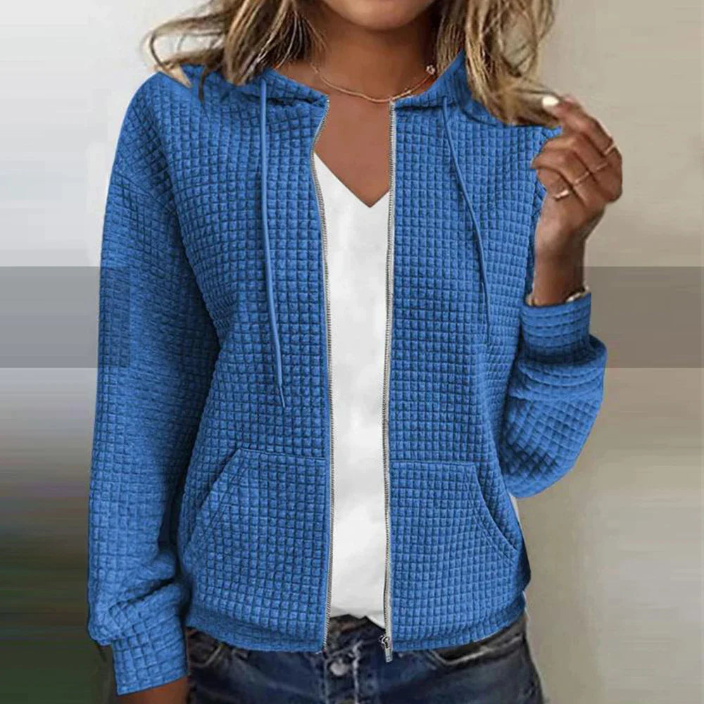 Damen Jacke Kariert Modern 3