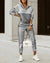 Damen Jogginganzug Cropped Mit Monogramm-Details Aus Weicher Mischfaser 7