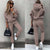 Damen Jogginganzug Oversized Hoodie und Tapered Pants aus Weichem Mischgewebe 5
