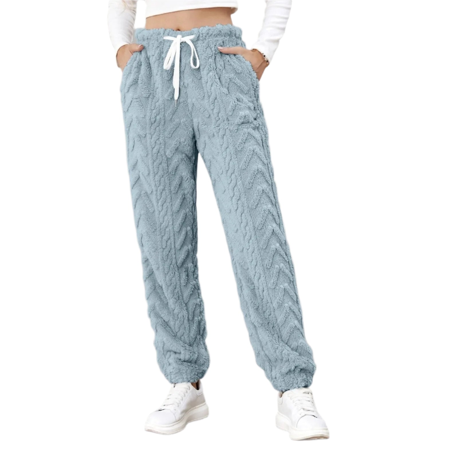 Damen Jogginghose Gemütlicher Stil Baumwolle 0