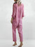 Damen Jumpsuit Getailleert Elegante Polyester 3