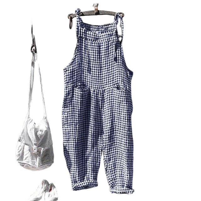 Damen Jumpsuit Sommer Bequeme Passform Aus Luxuriösem Stoff 5