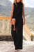 Damen Jumpsuit Sommer Lockeres Design Atmungsaktives Material 1