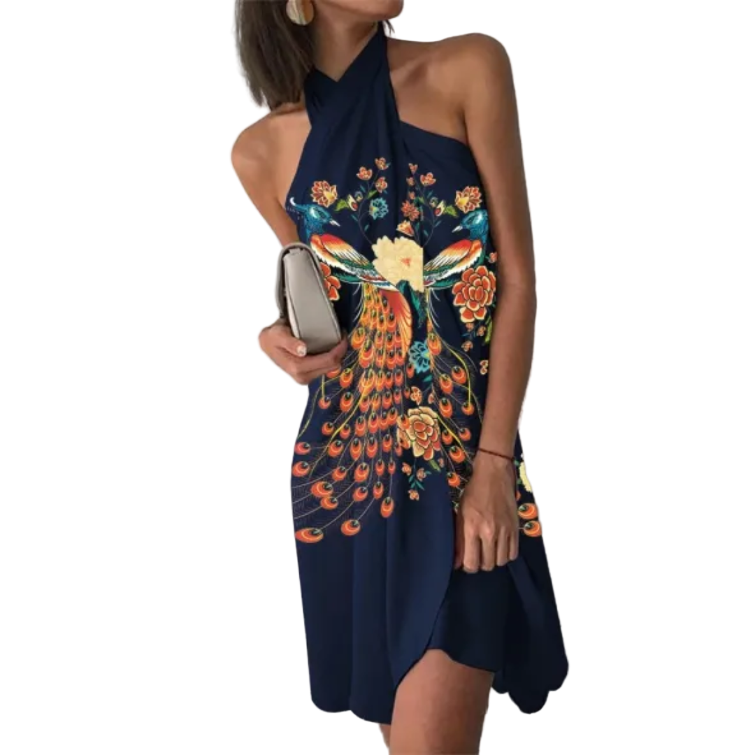 Damen Kleid Einfarbig Minimalistisch Sommer 0