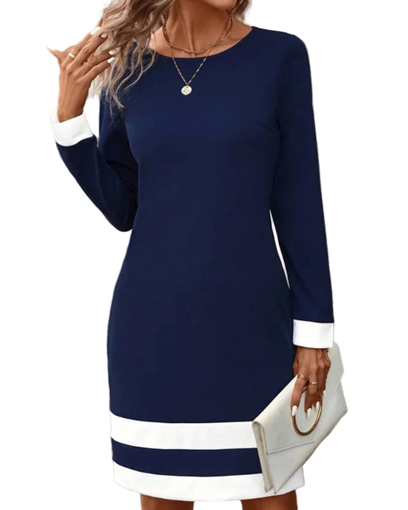 Damen Kleid Klassisch Modern 0