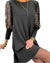 Damen Kleid Modern Stilvoller Schnitt Luxuriöser Stoff 0