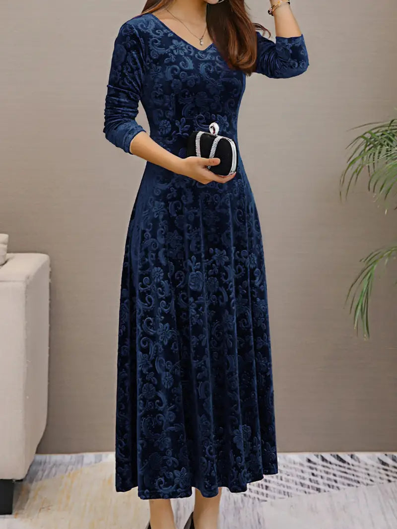 Damen Kleid Modernes Design Vielseitig Hochwertiger Stoff 5