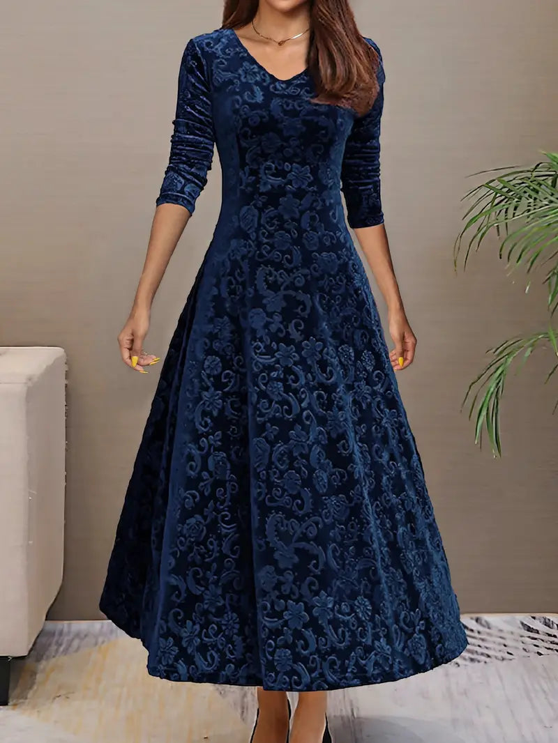 Damen Kleid Modernes Design Vielseitig Hochwertiger Stoff 6