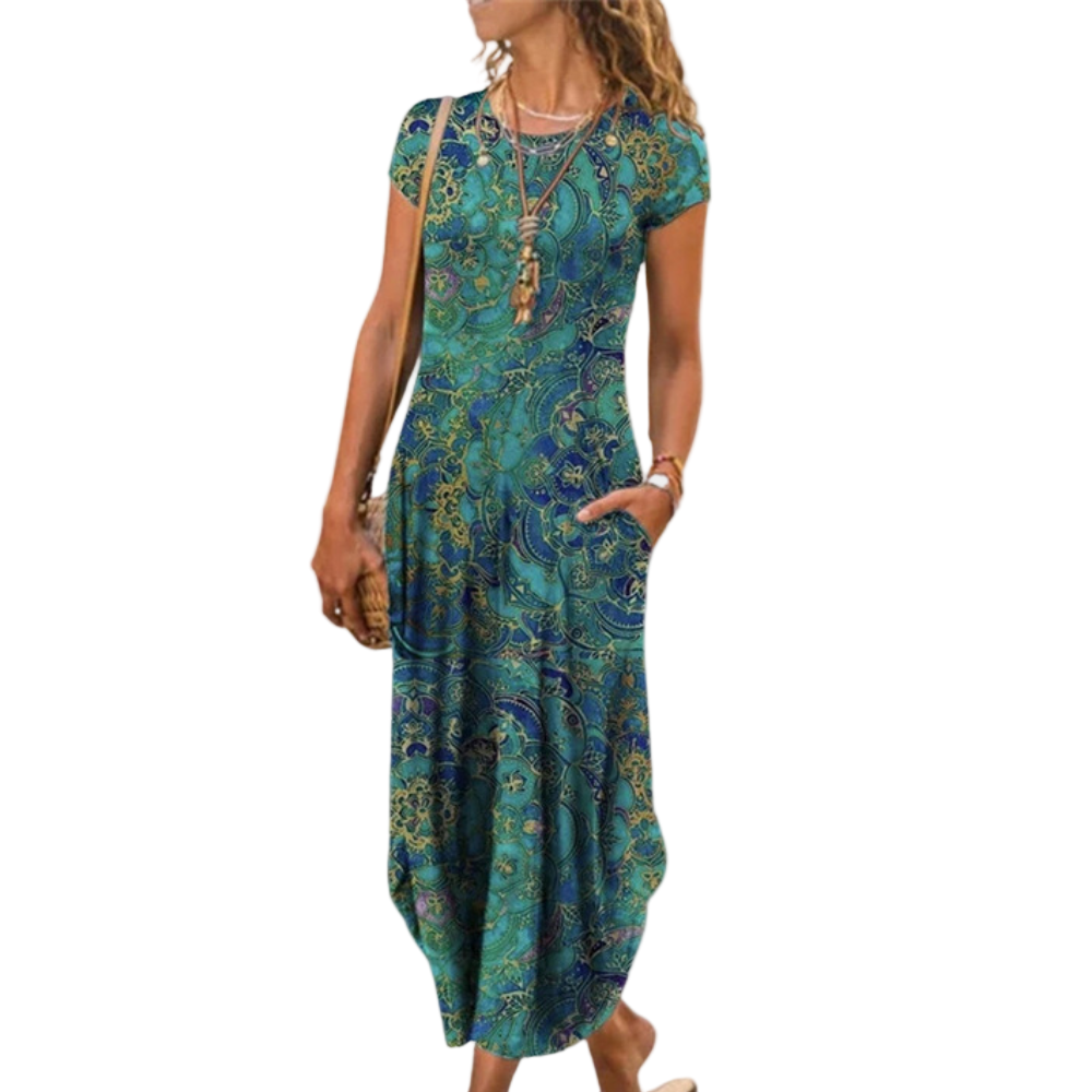 Damen Kleid Modernes Design Vielseitig Tragbar Hochwertige Stoffe 0