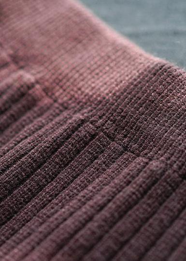 Damen Kleid Patchwork-Design mit Elastischer Taille für Frühling und Sommer 4