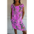 Damen Kleid Rundhalsausschnitt Bequem Sommerstil 2