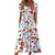 Damen Kleid mit Blumenmuster Modernes Design 0