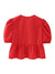 Damen Kurzarm Bluse mit Spaghetti-Trägern und Puffärmeln 4