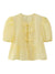 Damen Kurzarm Bluse mit Spaghetti-Trägern und Puffärmeln 8