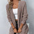 Damen Lang Vest Elegantes Design Praktisches Material 3