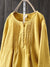 Damen Langarmshirt mit Rundhalsausschnitt aus Baumwolle und Leinen 1