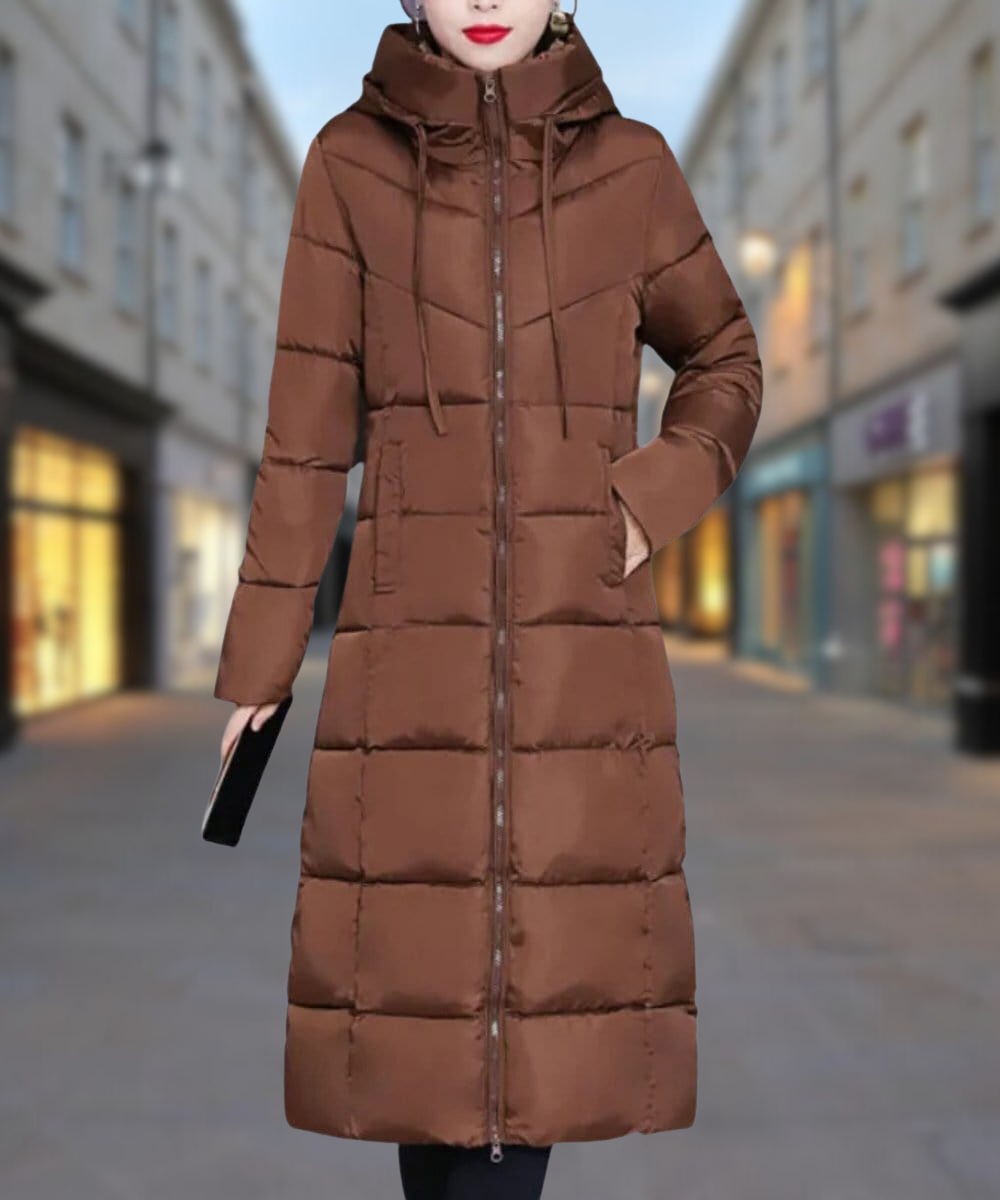 Damen Lange Jacke Stilvoll 3