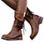 Damen Lederstiefel Schnürdesign für Stil und Komfort 1