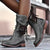 Damen Lederstiefel Schnürdesign für Stil und Komfort 4
