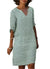 Damen Lockeres Kleid Sommer Stil Leicht 0