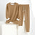 Damen Lounge Set Oversized Weich Baumwollmischung 4