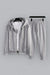 Damen Loungewear Set Waffel Strick Stil 1
