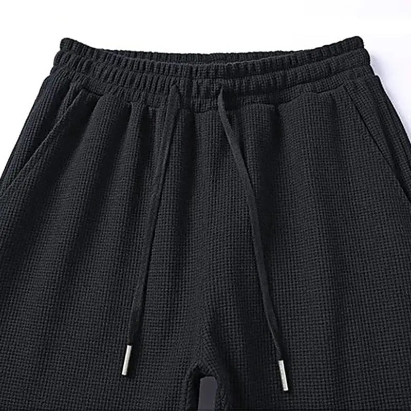 Damen Loungewear Set Waffel Strick Stil 7