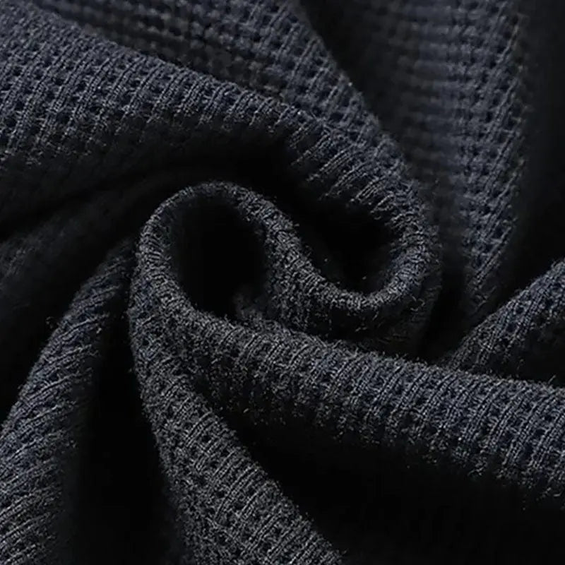 Damen Loungewear Set Waffel Strick Stil 8