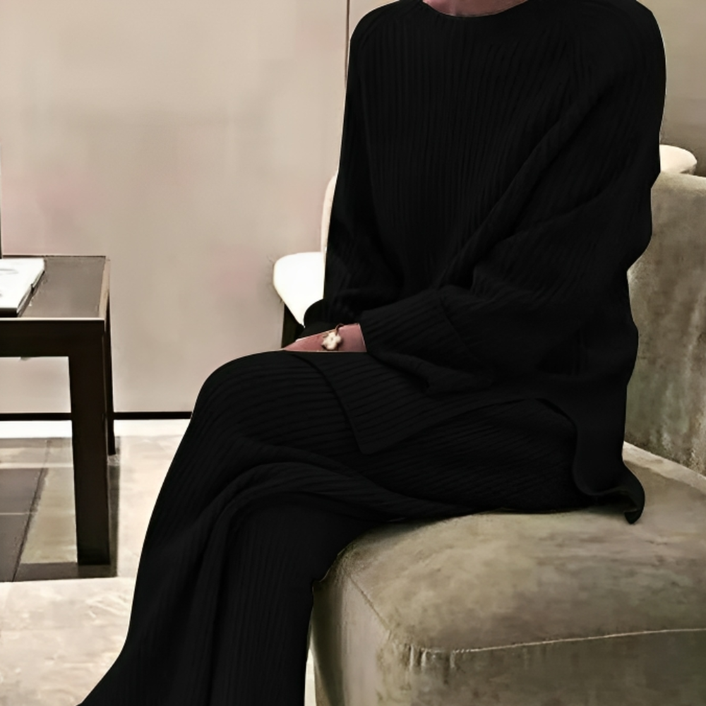 Damen Loungewear Set Warm und Stilvoll 4