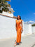 Damen Maxi Kleid Faltendes Design 3