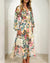 Damen Maxi Kleid Florales Design 2