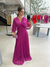 Damen Maxi Kleid Plissiert Modern 9