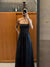 Damen Maxi Kleid Tube Top Gestreift Polyester für Sommerkleider 9