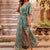 Damen Maxi Kleid mit hohem Schlitz im Boho-Stil 2