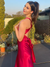 Damen Maxikleid Ärmellos Fließend 4