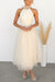 Damen Maxikleid Fließender Rock Stilvoll 10
