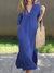 Damen Maxikleid Klassisch Modernes Design 3