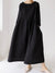 Damen Maxikleid mit Seitentaschen und lockerer Passform 10