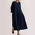 Damen Maxikleid mit Seitentaschen und lockerer Passform 11