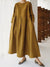 Damen Maxikleid mit Seitentaschen und lockerer Passform 9
