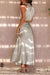 Damen Maxirock Set Modernes Design 4