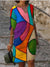 Damen Midi Kleid Blumenmuster Bequem Atmungsaktiv 9