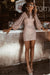 Damen Midi Kleid Glitzerndes Design für Abendveranstaltungen und Hochzeiten 3
