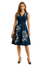 Damen Midi Kleid Sommer Stil Leichtes Material Atmungsaktiv Casual 0