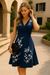Damen Midi Kleid Sommer Stil Leichtes Material Atmungsaktiv Casual 1