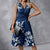 Damen Midi Kleid Sommer Stil Leichtes Material Atmungsaktiv Casual 3
