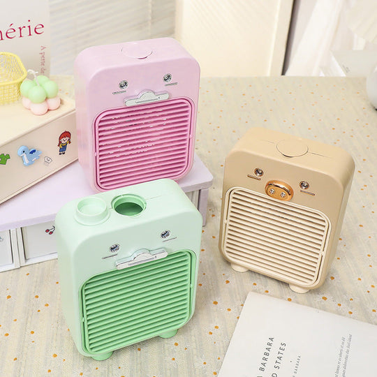 Damen Mini Tischventilator USB-Anschluss Flexibles Design mit Tiermotiv 3