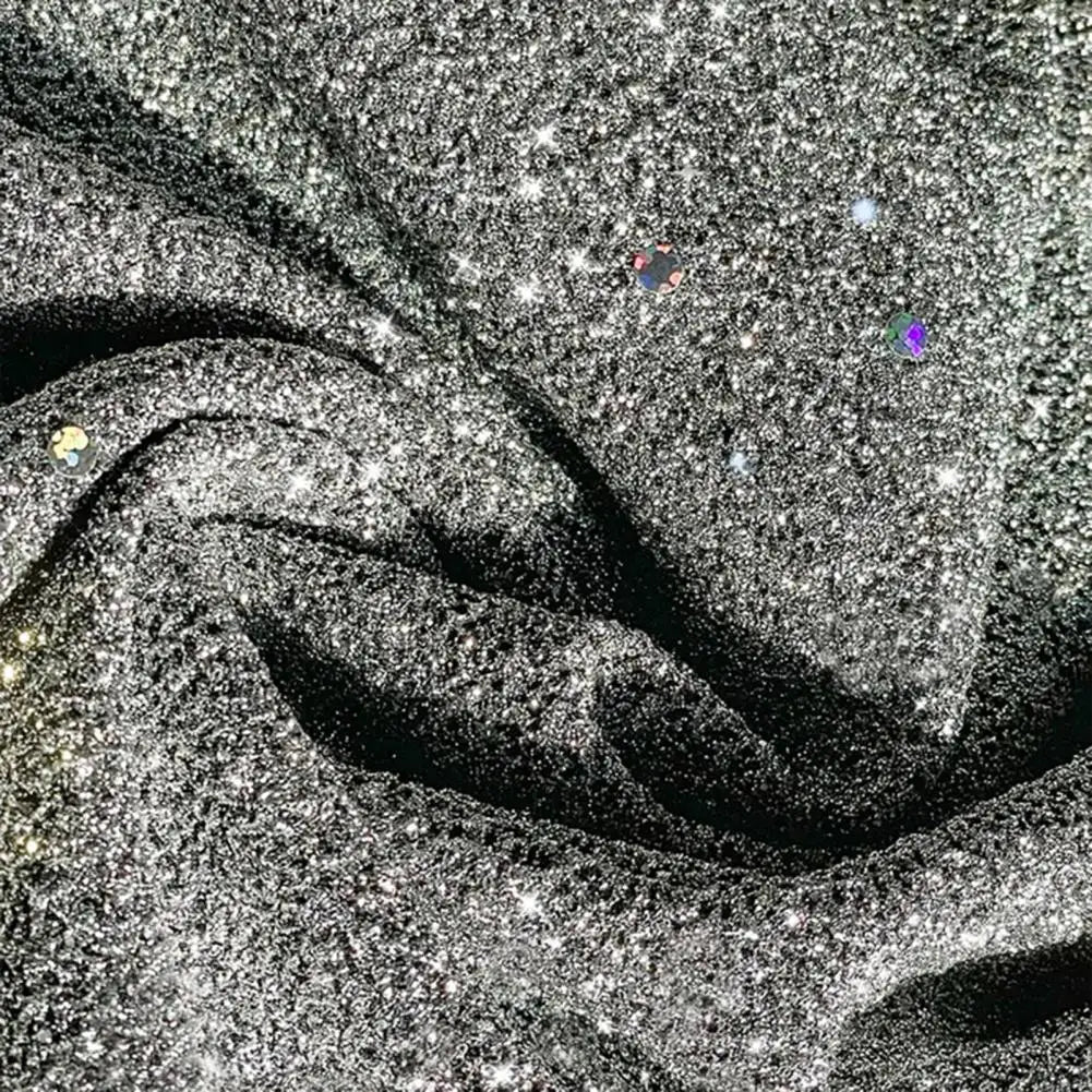 Damen Minikleid Pailletten Festlich Langärmlig für besondere Anlässe 5